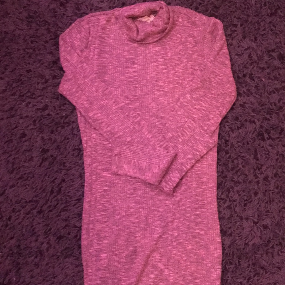 Long Sleeve Turtleneck Dress